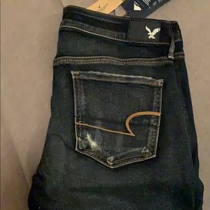 American Eagle ripped jeans